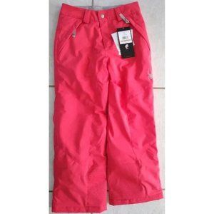 NWT Spyder Girls' Olympia Ski Pant Regular Fit Hibiscus Snow Snowboard